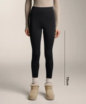 Warme, 70 cm hohe, knöchellange Leggings