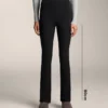 Warme Flare-Hose mit hoher Leibhöhe und Taschen Warme Flare-Hose mit hoher Leibhöhe und Taschen
