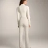 Warme Flare-Hose mit hoher Leibhöhe und Taschen Warme Flare-Hose mit hoher Leibhöhe und Taschen