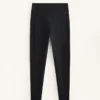 Warme, hoch geschnittene, knöchellange Leggings mit Taschen, 70 cm Warme, hoch geschnittene, knöchellange Leggings mit Taschen, 70 cm