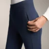 Warme, hoch geschnittene, knöchellange Leggings mit Taschen, 70 cm Warme, hoch geschnittene, knöchellange Leggings mit Taschen, 70 cm