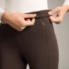 Warme, hoch geschnittene, knöchellange Leggings mit Taschen, 70 cm Warme, hoch geschnittene, knöchellange Leggings mit Taschen, 70 cm