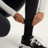 Warme, hoch geschnittene, knöchellange Leggings mit Taschen, 70 cm Warme, hoch geschnittene, knöchellange Leggings mit Taschen, 70 cm