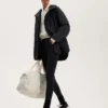 Warme, hoch geschnittene, knöchellange Leggings mit Taschen, 70 cm Warme, hoch geschnittene, knöchellange Leggings mit Taschen, 70 cm