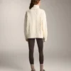 Warme, hoch geschnittene, knöchellange Leggings mit Taschen, 70 cm Warme, hoch geschnittene, knöchellange Leggings mit Taschen, 70 cm