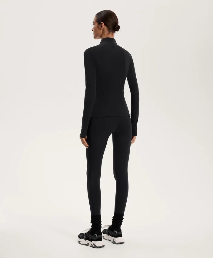 Warme, hoch geschnittene, knöchellange Leggings mit Taschen, 70 cm Warme, hoch geschnittene, knöchellange Leggings mit Taschen, 70 cm