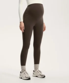 Warme, knöchellange Umstands-Leggings mit 70 cm Beinlänge