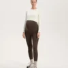 Warme, knöchellange Umstands-Leggings mit 70 cm Beinlänge Warme, knöchellange Umstands-Leggings mit 70 cm Beinlänge