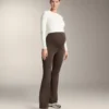 Warme Umstandshose mit weitem Bein Warme Umstandshose mit weitem Bein