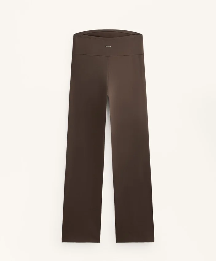 Warme Umstandshose mit weitem Bein Warme Umstandshose mit weitem Bein