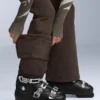 Wasserabweisende, durchgehende, ausgestellte Stretch-Skihose Wasserabweisende, durchgehende, ausgestellte Stretch-Skihose