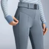Wasserabweisende, hoch geschnittene Stretch-Skihose mit ausgestelltem Bein Wasserabweisende, hoch geschnittene Stretch-Skihose mit ausgestelltem Bein