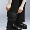 Wasserabweisende, hoch geschnittene Stretch-Skihose mit ausgestelltem Bein