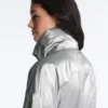 Wasserabweisende Jacke mit Metallic-Effekt Wasserabweisende Jacke mit Metallic-Effekt