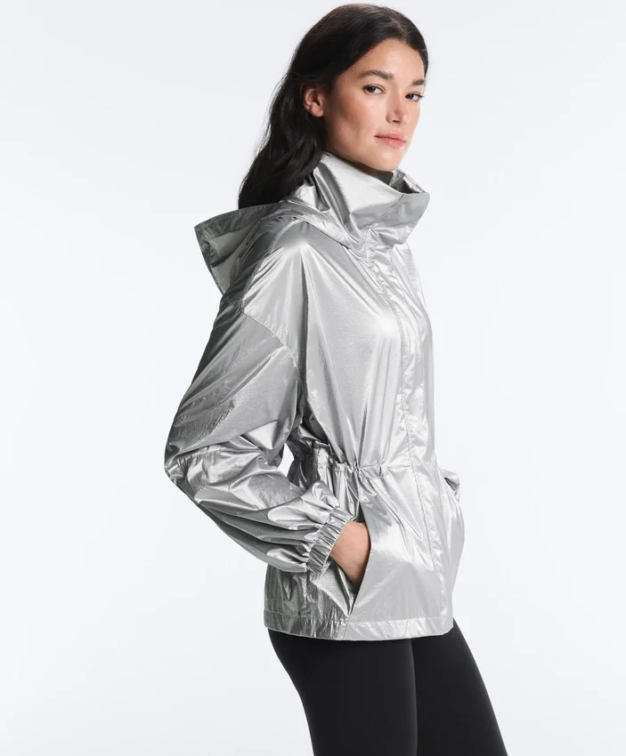 Wasserabweisende Jacke mit Metallic-Effekt Wasserabweisende Jacke mit Metallic-Effekt