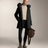 Wasserabweisende, mit Primaloft® gefütterte Midi-Jacke Wasserabweisende, mit Primaloft® gefütterte Midi-Jacke