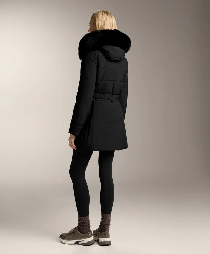 Wasserabweisende, mit Primaloft® gefütterte Midi-Jacke Wasserabweisende, mit Primaloft® gefütterte Midi-Jacke