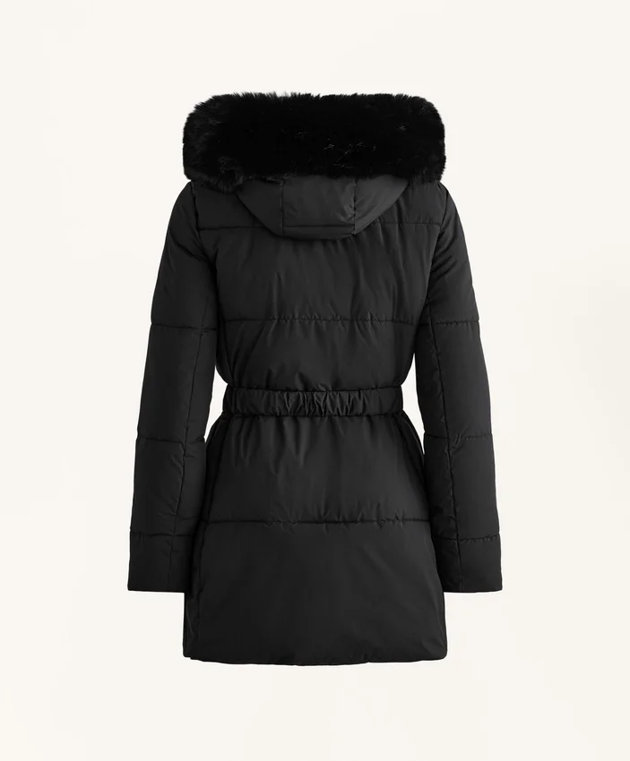 Wasserabweisende, mit Primaloft® gefütterte Midi-Jacke Wasserabweisende, mit Primaloft® gefütterte Midi-Jacke