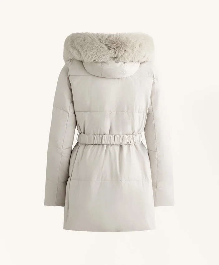 Wasserabweisende, mit Primaloft® gefütterte Midi-Jacke Wasserabweisende, mit Primaloft® gefütterte Midi-Jacke