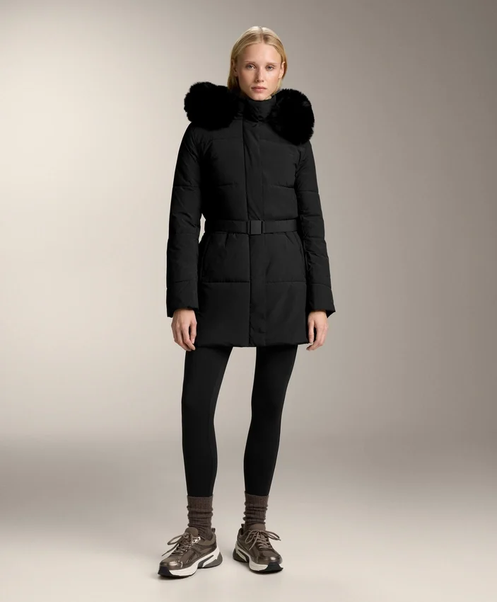 Wasserabweisende, mit Primaloft® gefütterte Midi-Jacke Wasserabweisende, mit Primaloft® gefütterte Midi-Jacke