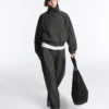 Wasserabweisende Nylon-Jacke im Karomuster Wasserabweisende Nylon-Jacke im Karomuster