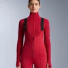 Wasserabweisende Ski-Latzhose mit ausgestelltem Bein Wasserabweisende Ski-Latzhose mit ausgestelltem Bein
