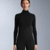 Wasserabweisende Ski-Latzhose mit ausgestelltem Bein Wasserabweisende Ski-Latzhose mit ausgestelltem Bein