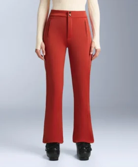 Wasserabweisende Stretch-Skihose mit ausgestelltem Bein Wasserabweisende Stretch-Skihose mit ausgestelltem Bein