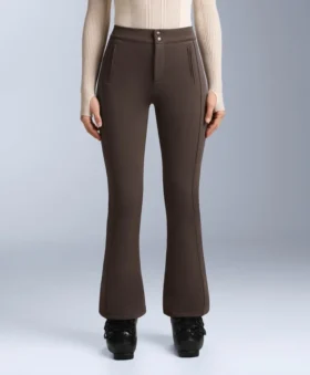Wasserabweisende Stretch-Skihose mit ausgestelltem Bein