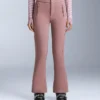 Wasserabweisende Stretch-Skihose mit ausgestelltem Bein Wasserabweisende Stretch-Skihose mit ausgestelltem Bein