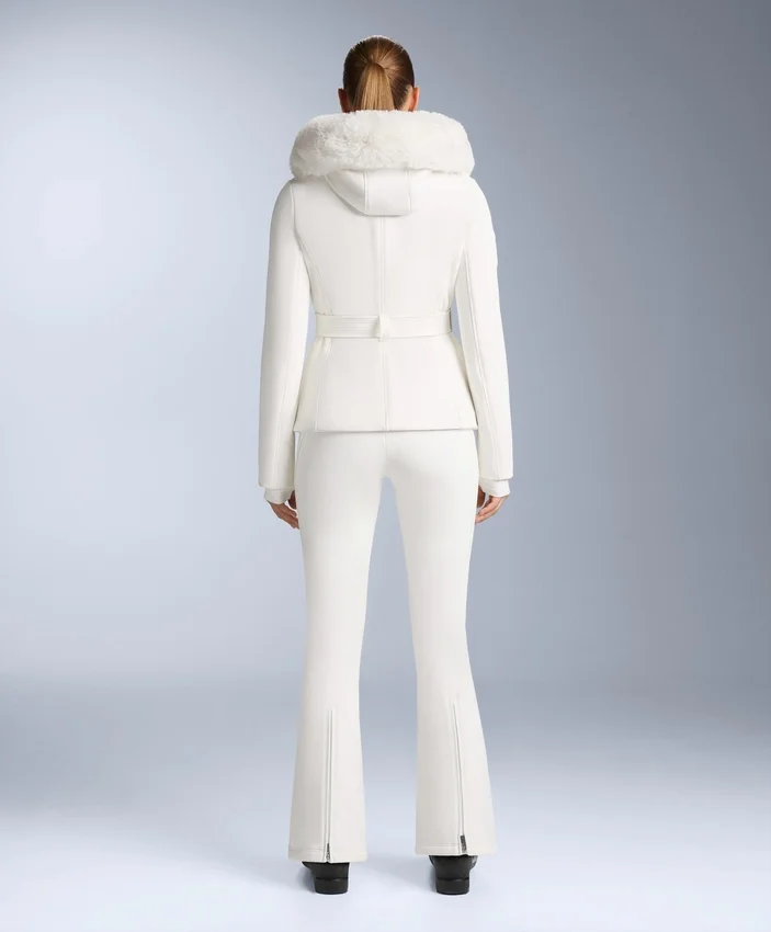 Wasserabweisende Stretch-Skihose mit ausgestelltem Bein Wasserabweisende Stretch-Skihose mit ausgestelltem Bein