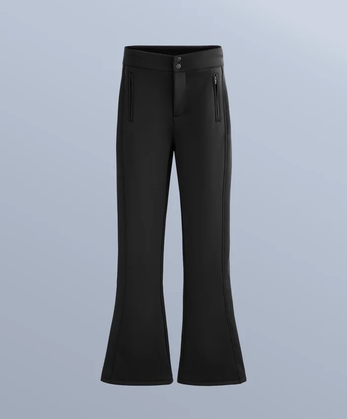 Wasserabweisende Stretch-Skihose mit ausgestelltem Bein Wasserabweisende Stretch-Skihose mit ausgestelltem Bein