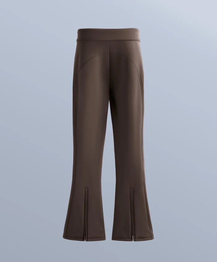 Wasserabweisende, durchgehende, ausgestellte Stretch-Skihose Wasserabweisende, durchgehende, ausgestellte Stretch-Skihose