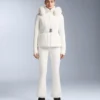 Wasserabweisende Stretch-Skihose mit ausgestelltem Bein Wasserabweisende Stretch-Skihose mit ausgestelltem Bein