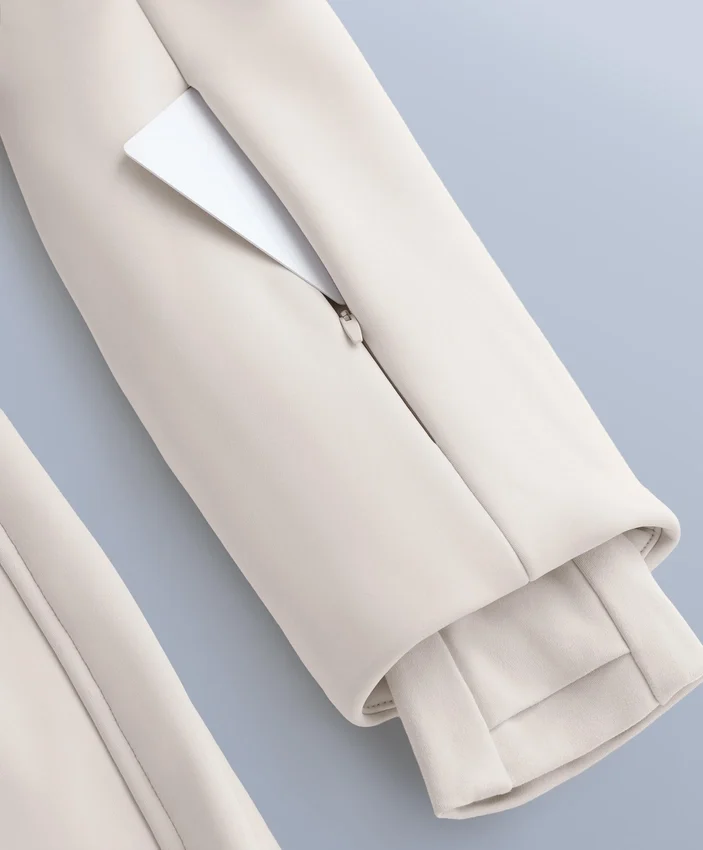 Wasserabweisender 2-in-1-Jumpsuit mit abnehmbarem, weitem Schnitt Wasserabweisender 2-in-1-Jumpsuit mit abnehmbarem, weitem Schnitt