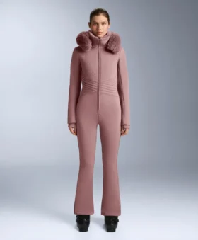 Wasserabweisender, figurbetonter Stretch-Jumpsuit für Skifahren