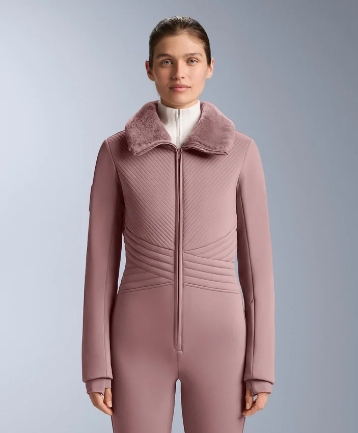 Wasserabweisender, figurbetonter Stretch-Jumpsuit für Skifahren Wasserabweisender, figurbetonter Stretch-Jumpsuit für Skifahren