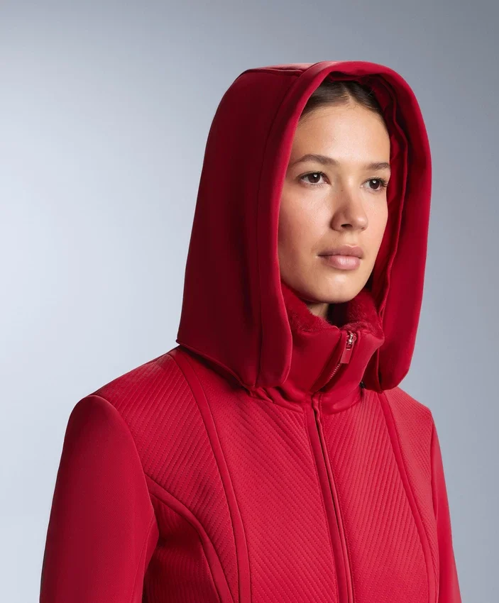 Wasserabweisender, figurbetonter Stretch-Jumpsuit für Skifahren Wasserabweisender, figurbetonter Stretch-Jumpsuit für Skifahren