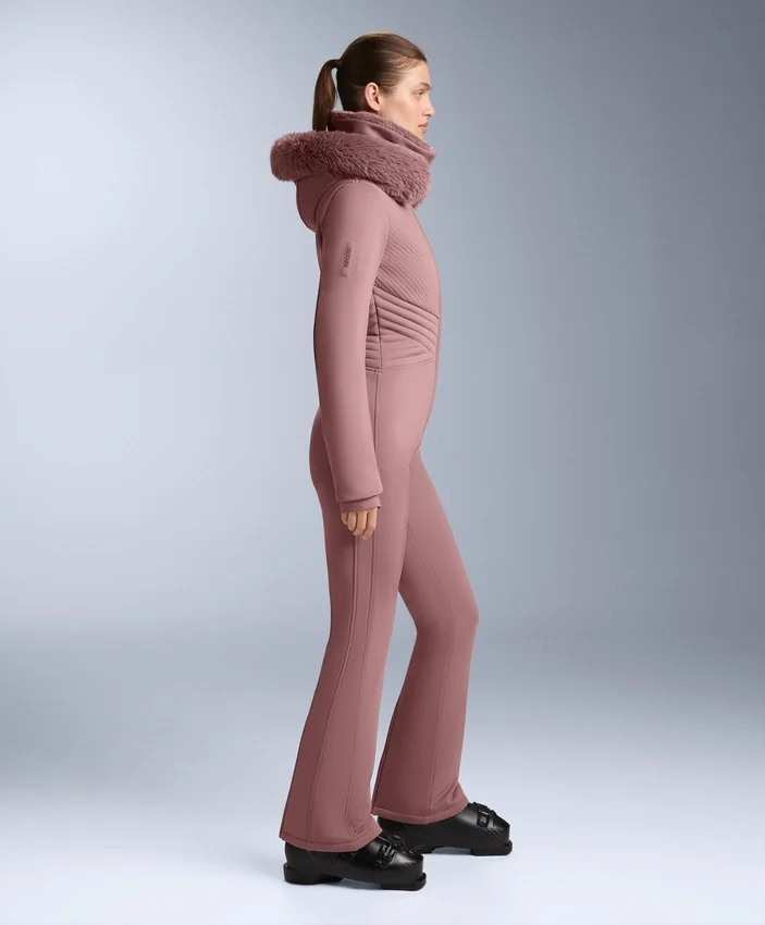 Wasserabweisender, figurbetonter Stretch-Jumpsuit für Skifahren Wasserabweisender, figurbetonter Stretch-Jumpsuit für Skifahren