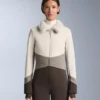 Wasserabweisender, figurbetonter Stretch-Ski-Jumpsuit im Colour-Block-Design Wasserabweisender, figurbetonter Stretch-Ski-Jumpsuit im Colour-Block-Design