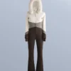 Wasserabweisender, figurbetonter Stretch-Ski-Jumpsuit im Colour-Block-Design Wasserabweisender, figurbetonter Stretch-Ski-Jumpsuit im Colour-Block-Design
