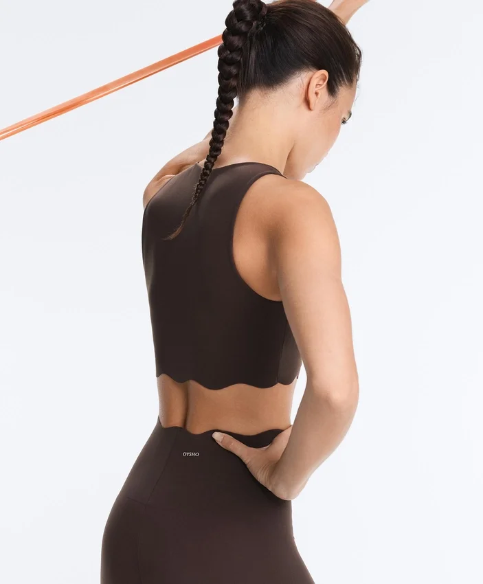 Wavy Sport-BH mit mittlerem Halt und Compressive-Wirkung Wavy Sport-BH mit mittlerem Halt und Compressive-Wirkung