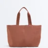 Weiche Shopper-Tasche mit Reißverschluss Weiche Shopper-Tasche mit Reißverschluss