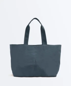 Weiche Shopper-Tasche mit Reißverschluss