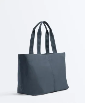 Weiche Shopper-Tasche mit Reißverschluss