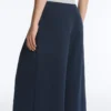 Weite Piqué-Hose aus Baumwolle Weite Piqué-Hose aus Baumwolle