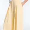 Weite Piqué-Hose aus Baumwolle Weite Piqué-Hose aus Baumwolle