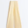 Weite Piqué-Hose aus Baumwolle Weite Piqué-Hose aus Baumwolle