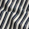 Weite Strickhose mit diagonalen Streifen