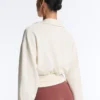 Wickel-Sweatshirt mit Rollkragen und Soft Touch-Modal Wickel-Sweatshirt mit Rollkragen und Soft Touch-Modal